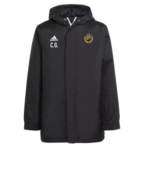adidas Entrada 22 Stadium Jacke Schwarz