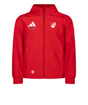 adidas Entrada 26 Jacke Rot