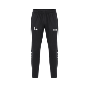 JAKO Power Polyesterhose Damen Schwarz Weiss F802