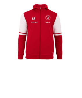 adidas Squadra 25 Kapuzenjacke Kids Rot
