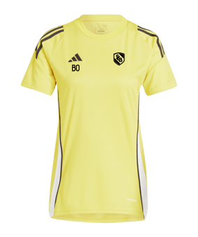 adidas Tiro 24 Trikot Damen Gelb Weiss