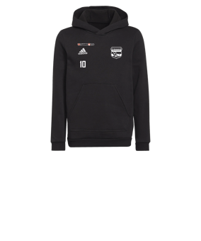 adidas Entrada 22 Hoody Kids Schwarz