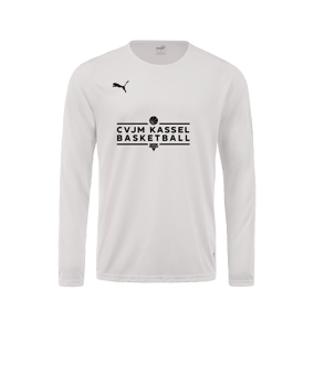 PUMA Hoops Team Shooting Sweatshirt Weiss F02