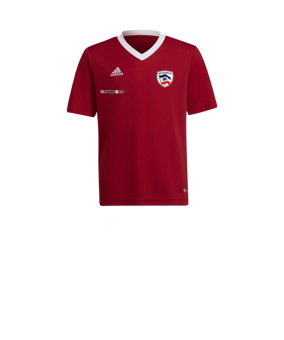 adidas Entrada 22 Trikot Kids Rot Weiss