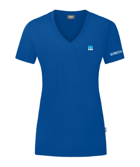 JAKO Organic T-Shirt Damen Blau F400