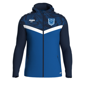 JAKO Iconic Kapuzenjacke Blau F403