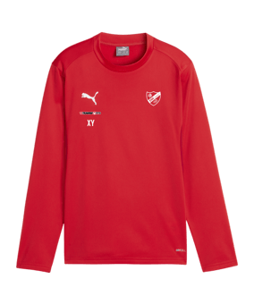 PUMA teamGOAL Training Sweatshirt Kids Rot F01