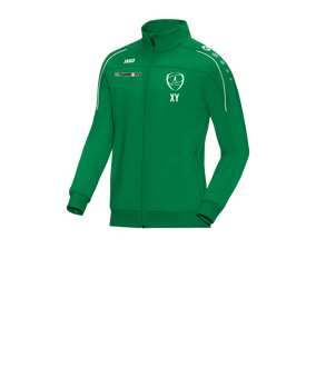 JAKO Classico Polyesterjacke Kids Grün Weiss F06