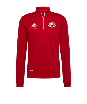 adidas Entrada 22 HalfZip Sweatshirt Rot