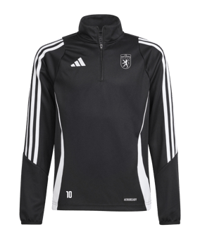 adidas Tiro 24 Trainingstop Kids Schwarz Weiss