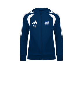 adidas Tiro 26 League Kapuzenjacke Kids Dunkelblau