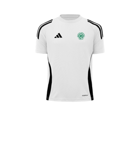 adidas Tiro 24 Trikot Kids Weiss Schwarz