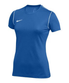 Nike Park 20 T-Shirt Damen Blau Weiss F463 - blau