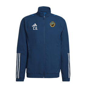 adidas Tiro 23 Competition Präsentationsjacke Blau