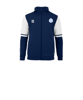 Sweat à capuche adidas Squadra 25 enfants bleus 