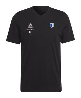 adidas Entrada 22 T-Shirt Schwarz