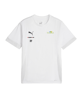 PUMA teamGOAL Matchday Trikot Kids Weiss Schwarz F04