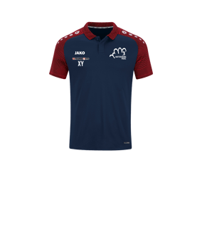 JAKO Performance Poloshirt Kids Blau Rot F909