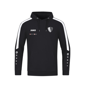JAKO Power Hoody Schwarz Weiss F800