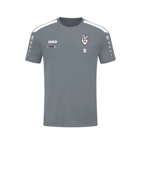 JAKO Power Trikot Grau Weiss F840