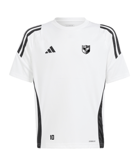 adidas Tiro 24 Trikot Kids Weiss Schwarz