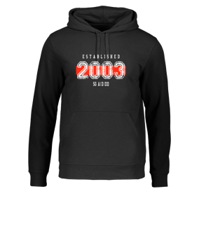 Merch Drummer 2.0 Hoody Black | #established
