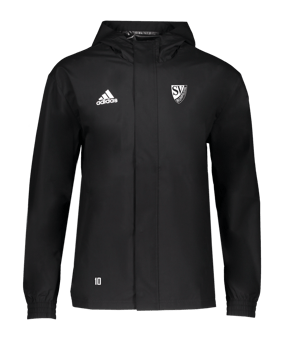 adidas Entrada 22 Allwetterjacke Schwarz