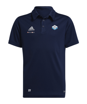 adidas Entrada 22 Poloshirt Kids Dunkelblau