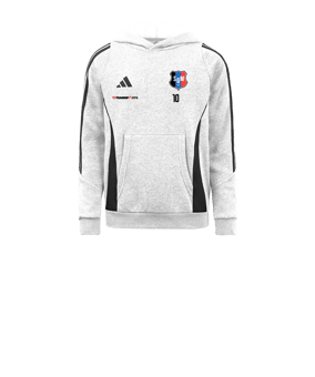 adidas Tiro 24 Hoody Weiss Schwarz