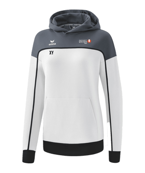 Erima Change by Hoody Damen Weiss Grau 