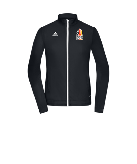 adidas Entrada 22 TK Trainingsjacke Damen Schwarz