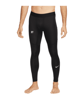 Nike Pro Training Tight Schwarz Weiss F010