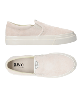 Stepney Lister Hairy Suede Damen Rosa - rosa