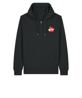 Stanley Stella Merch Connector 2.0 Zip Sweatjacke Schwarz | #logo4c