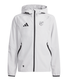 adidas Tiro Travel Windjacke Kids Grau