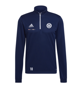 adidas Entrada 22 HalfZip Sweatshirt Blau