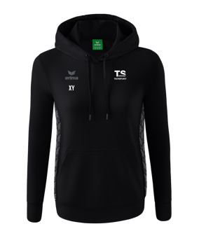 Erima Team Essential Hoody Damen Schwarz