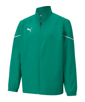PUMA teamRISE Sideline Trainingsjacke Kids F05 - gruen