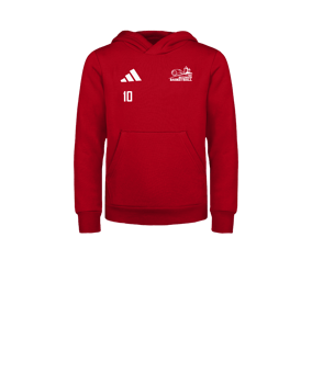 adidas Entrada 26 Hoody Kids Rot