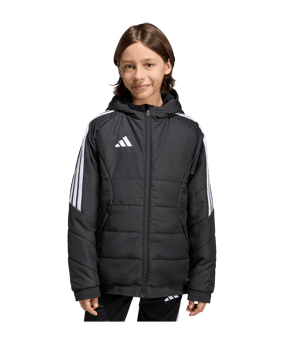 adidas Tiro 26 Winterjacke Kids Schwarz - schwarz