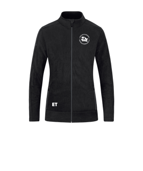 JAKO Fleece Jacke Damen Schwarz F801