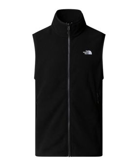 The North Face Glacier Fleece Weste Schwarz - schwarz