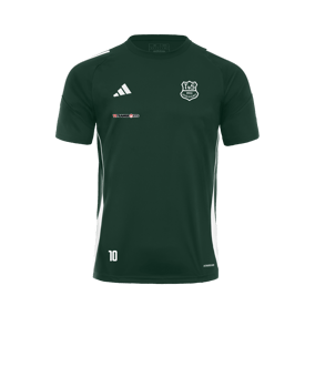 adidas Tiro 24 Trikot Dunkelgrün Weiss