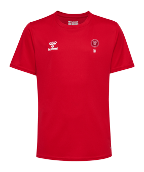 Hummel Essential maillot enfants rouge F3062