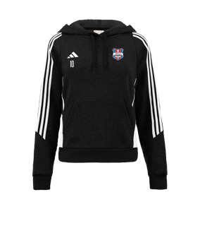 adidas Tiro 24 Hoody Damen Schwarz Weiss