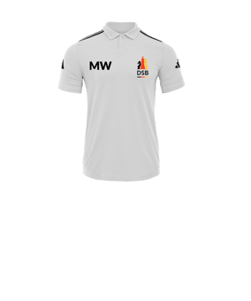 adidas Squadra 25 Competition Polo Kids Weiß