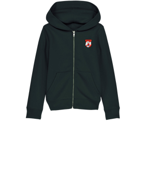 Merch Mini Cultivator 2.0 Zip-Hoodie Kids Black | #justlogo4c