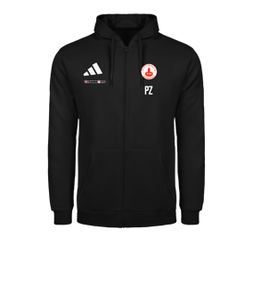 adidas Entrada 26 Kapuzenjacke Schwarz