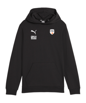 PUMA teamGOAL Casuals Hoody Kids Schwarz F03
