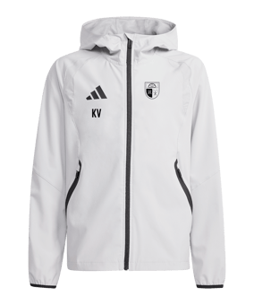 adidas Tiro Travel Windjacke Kids Grau